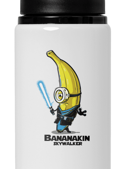Bananakin Skywalker flaša na vodu White