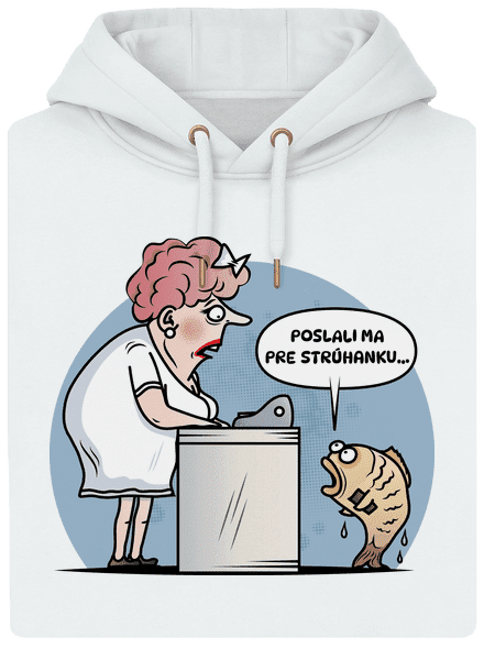 Strúhanka unisex mikina premium Snowwhite