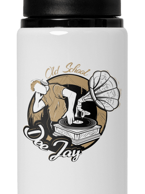 Old school DJ flaša na vodu White