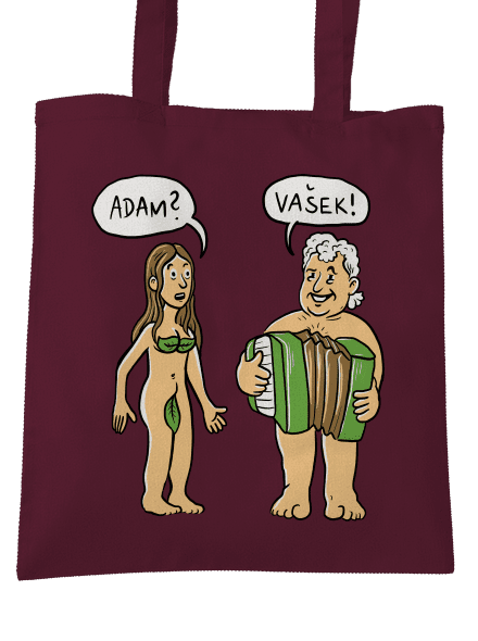 Eva a Vašek taška Burgundy