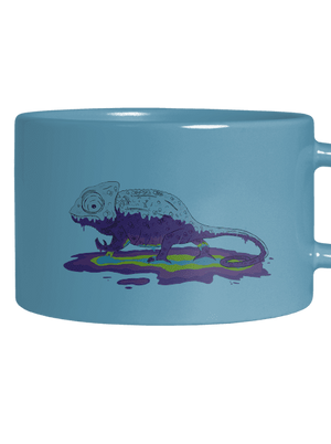 Odkryté tajomstvo hrnček makronka Blue Macaron