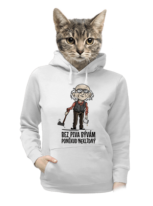 dámska mikina klokanka