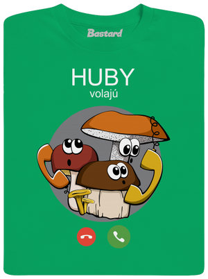 Huby volajú detské tričko Kelly Green