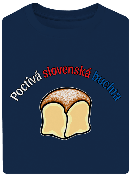 Poctivá buchta a klobása unisex tričko oversized Midnight Blue