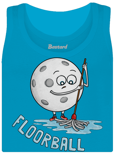 Floorball dámske tielko klasické Blue Atol