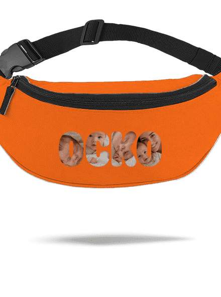Nápis ocko z vlastných fotiek ľadvinka Orange