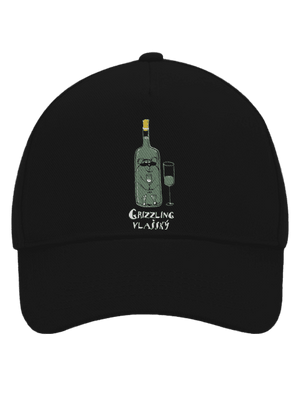 Grizzling Vlašský šiltovka baseballka Black