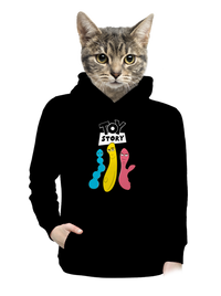 dámska mikina klokanka