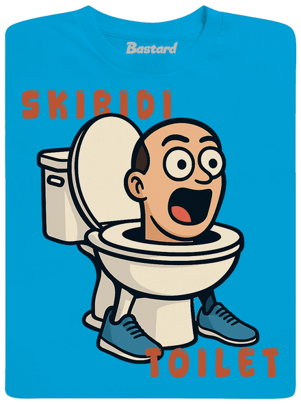 Skibidi Toilet pánske tričko Atoll