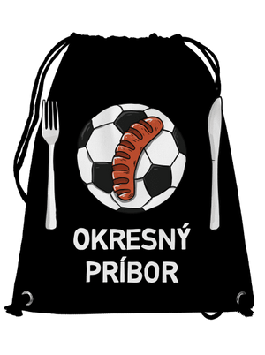 Okresný príbor vak Black