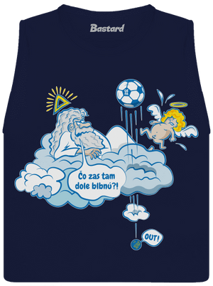 Out dámske tielko voľné Navy