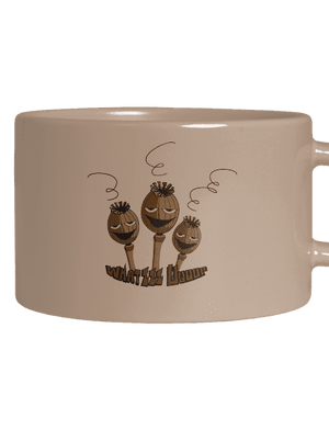 Makovica hrnček makronka Brown Macaron