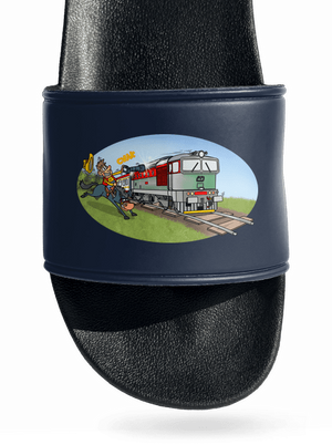 Šotúš na love šľapky Navy