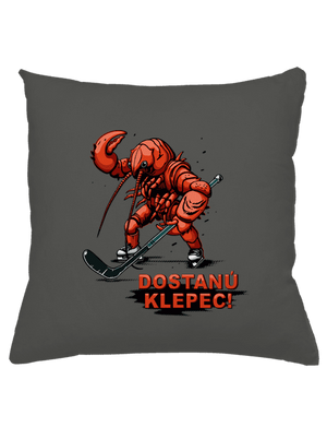 Dostanú klepec vankúš Gray Pol