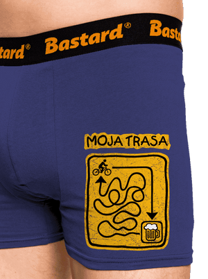 Moja trasa boxerky Blue Navy