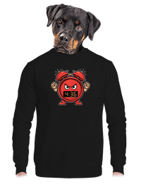 unisex mikina bez kapucne