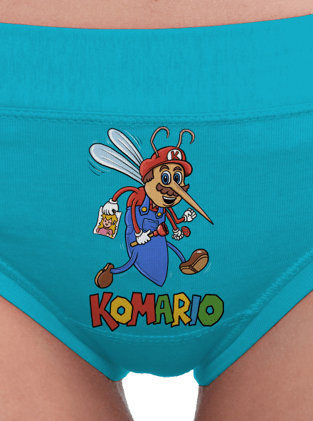 Komario dámske nohavičky Turquoise