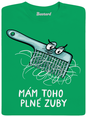 Plné zuby pánske tričko Kelly Green