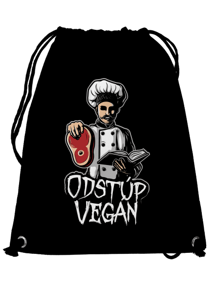 Odstup vegane vak Black