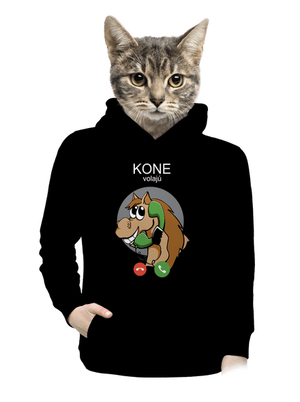 dámska mikina klokanka