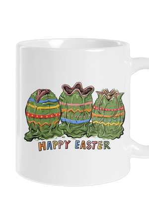 Happy Easter klasický hrnček White