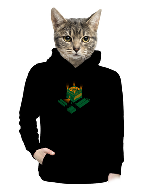 dámska mikina klokanka