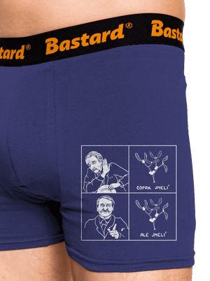 Cimrman: Copak jmelí boxerky Blue Navy