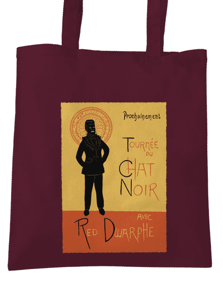 Le Chat Noir taška Burgundy