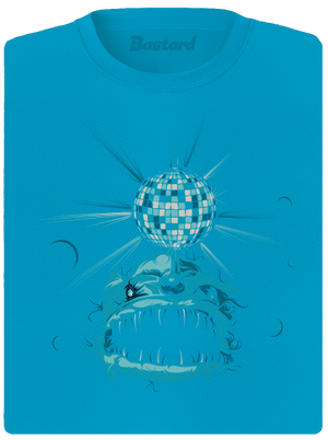 Morský discočert dámske športové tričko Blue Atol