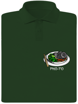 Pho-to pánska polokošeľa Bottle Green Mal