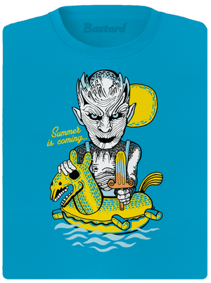 Summer is coming 2 dámske športové tričko Blue Atol