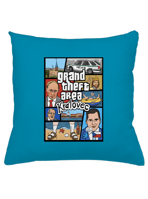 Královec vankúš Blue Turquoise