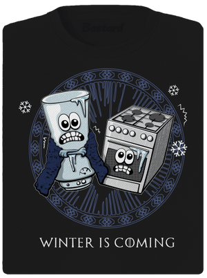 Winter is coming dámske športové tričko Black