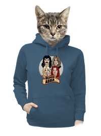 dámska mikina klokanka