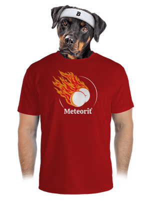 Meteoriť pánske športové tričko Red Mal