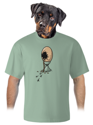 unisex tričko oversized