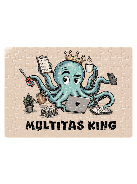 Multitas king puzzle White