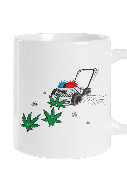 Ganja kríza klasický hrnček White