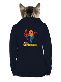 dámska mikina na zips