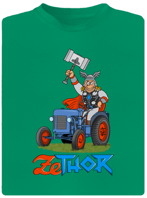 ZeThor detské športové tričko Kelly Green Mal