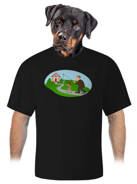 Naspäť do školy unisex tričko oversized Black