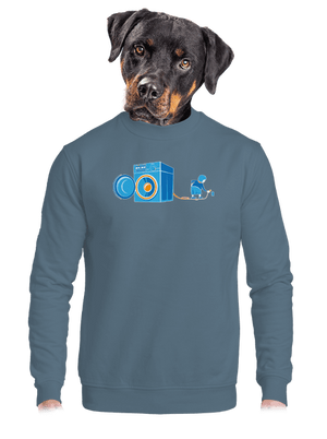 unisex mikina bez kapucne