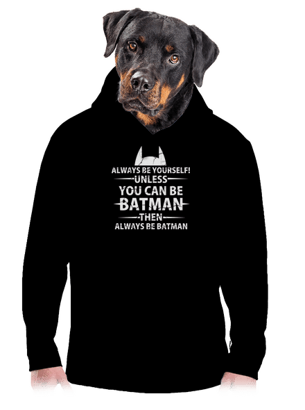 Batman pánska mikina klokanka Black