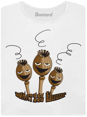 Makovica dámske tričko s lemom White