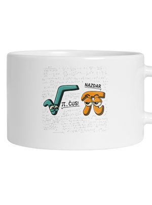 Pí, čus! hrnček makronka White