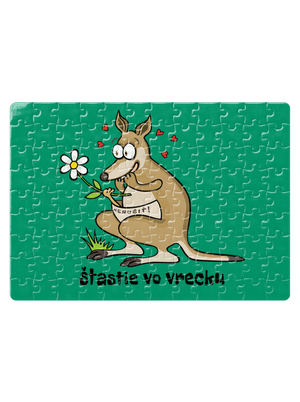 Šťastie vo vrecku puzzle White