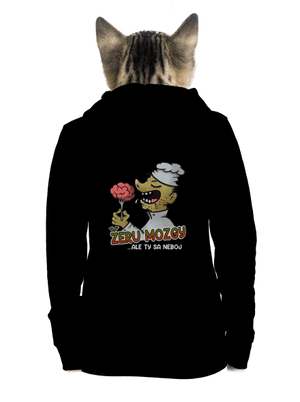 dámska mikina na zips