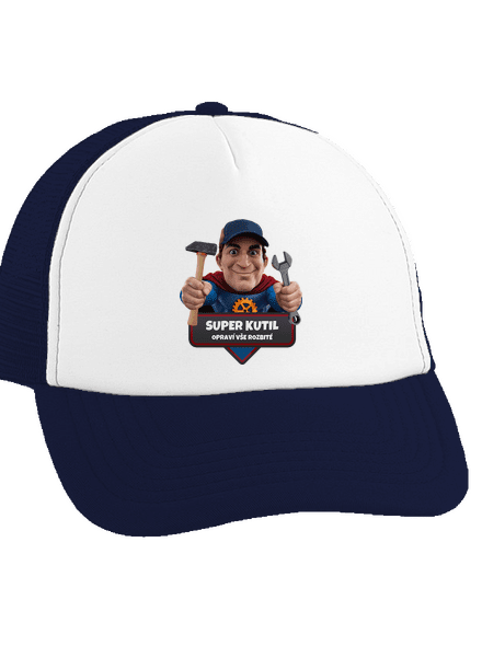 Super otec šiltovka truckerka French Navy cap
