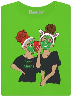Best aliens dámske tričko Apple Green