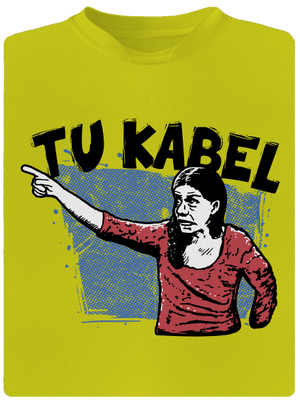 Tukabel pánske športové tričko Neon Yellow